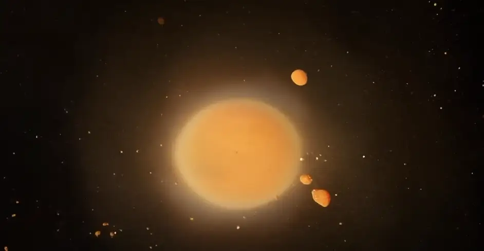 How do you think the moon was formed?