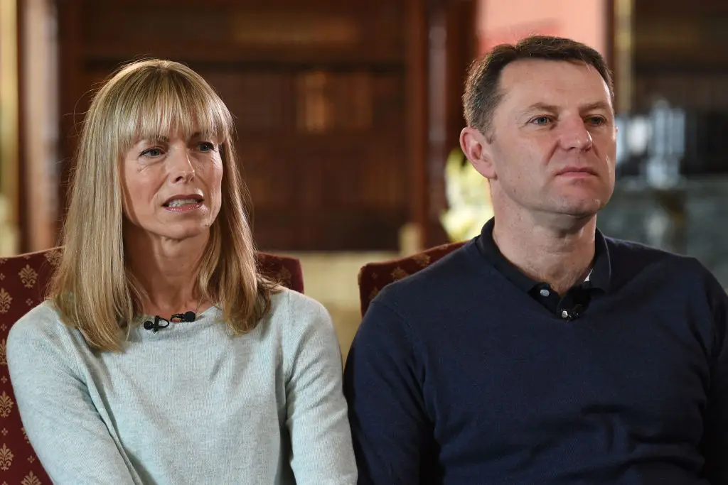 Kate and Gerry were cleared of any suspicion in 2008 (Photo by Joe Giddens - WPA Pool/Getty Images)