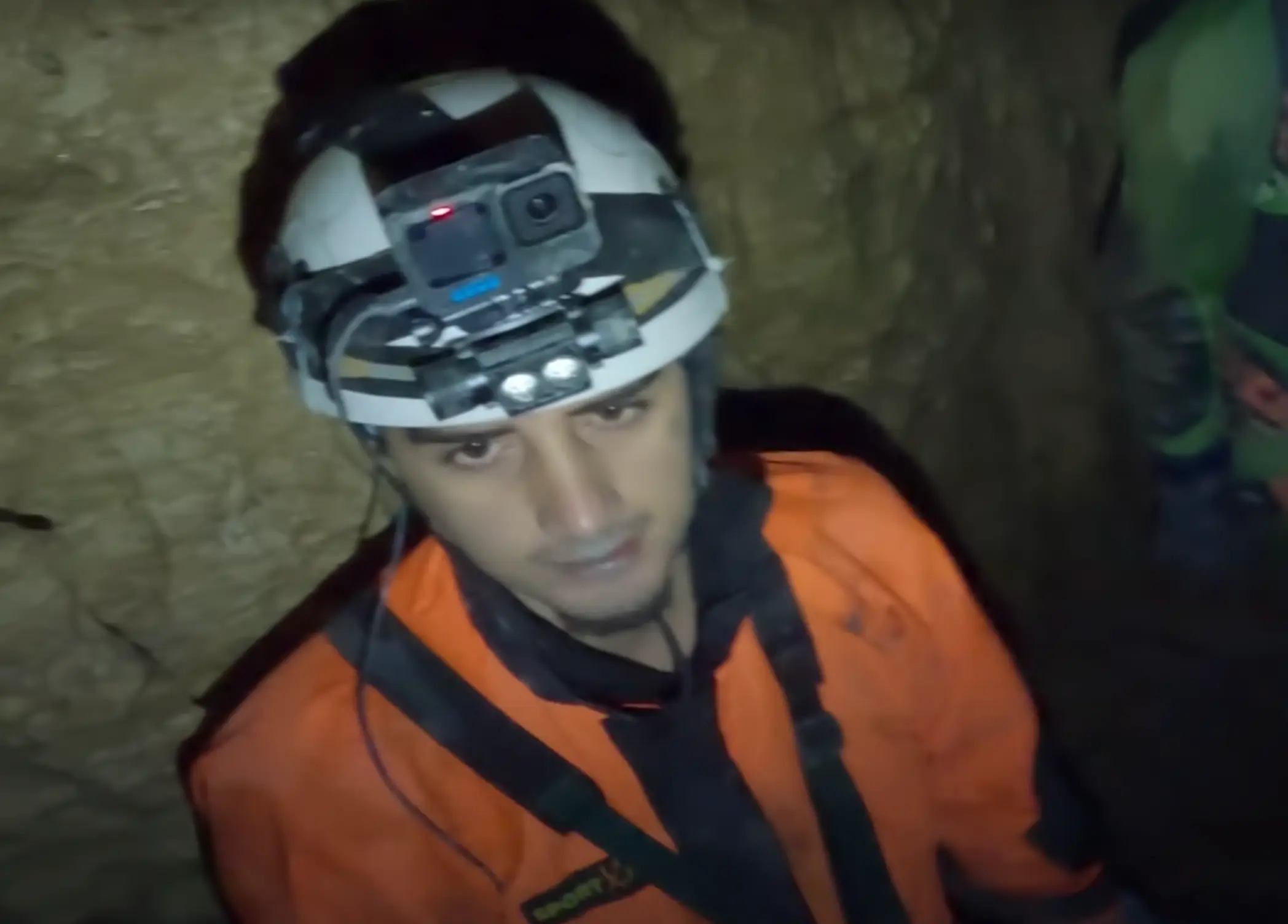 YouTuber Ruhi Cenet has been praised by his fans for making the intense journey (Ruhi Çenet/YouTube)