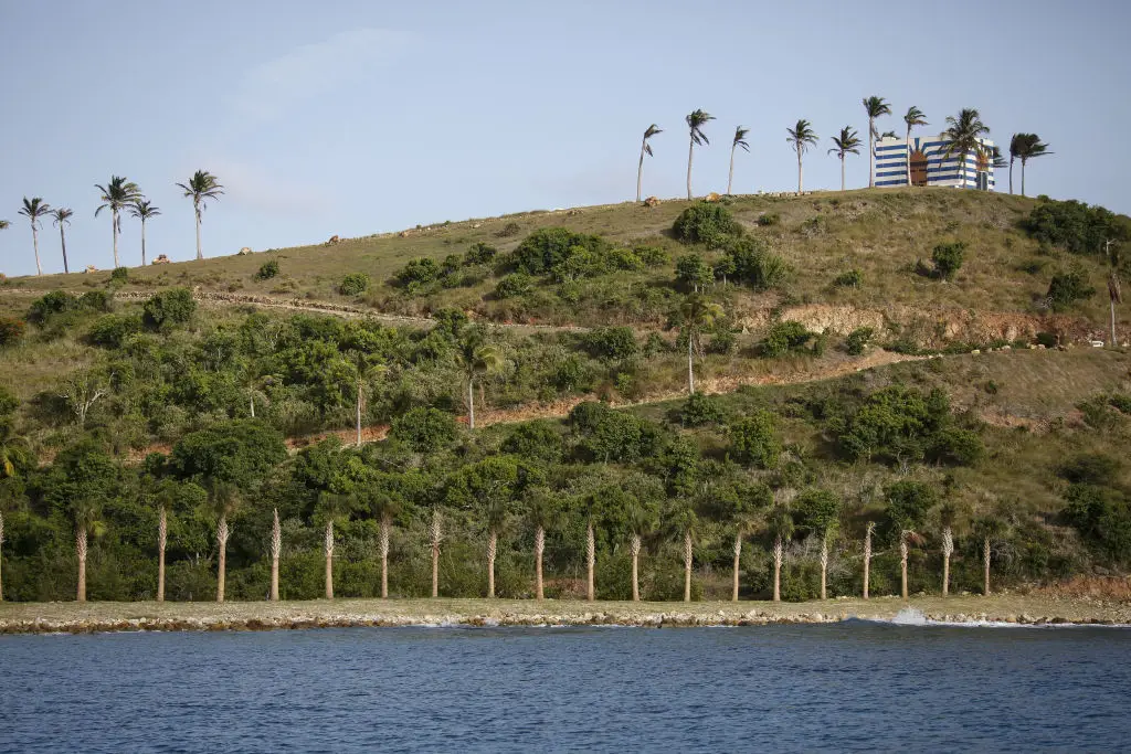 Owen said he was on the island conducting research (Marco Bello/Bloomberg via Getty Images)