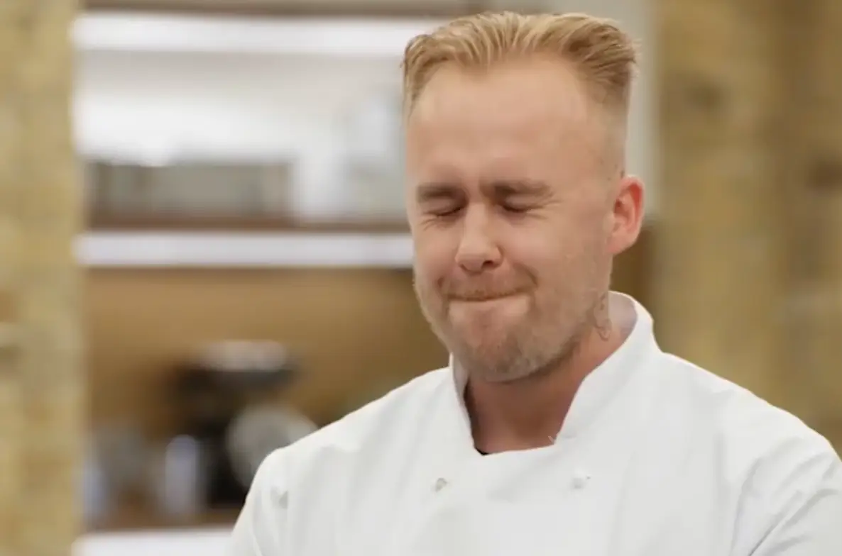Chef Nic knew he was done before the judges even said a word(BBC)