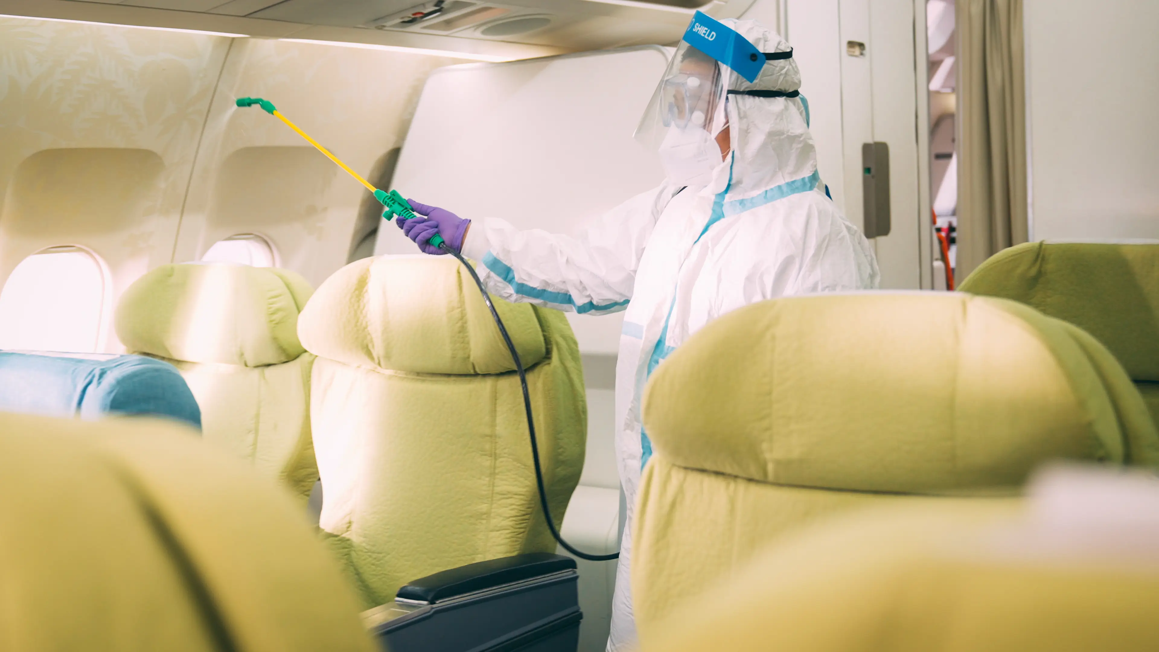 She was told the HAZMAT team had to come in to clean the plane (Getty Images)