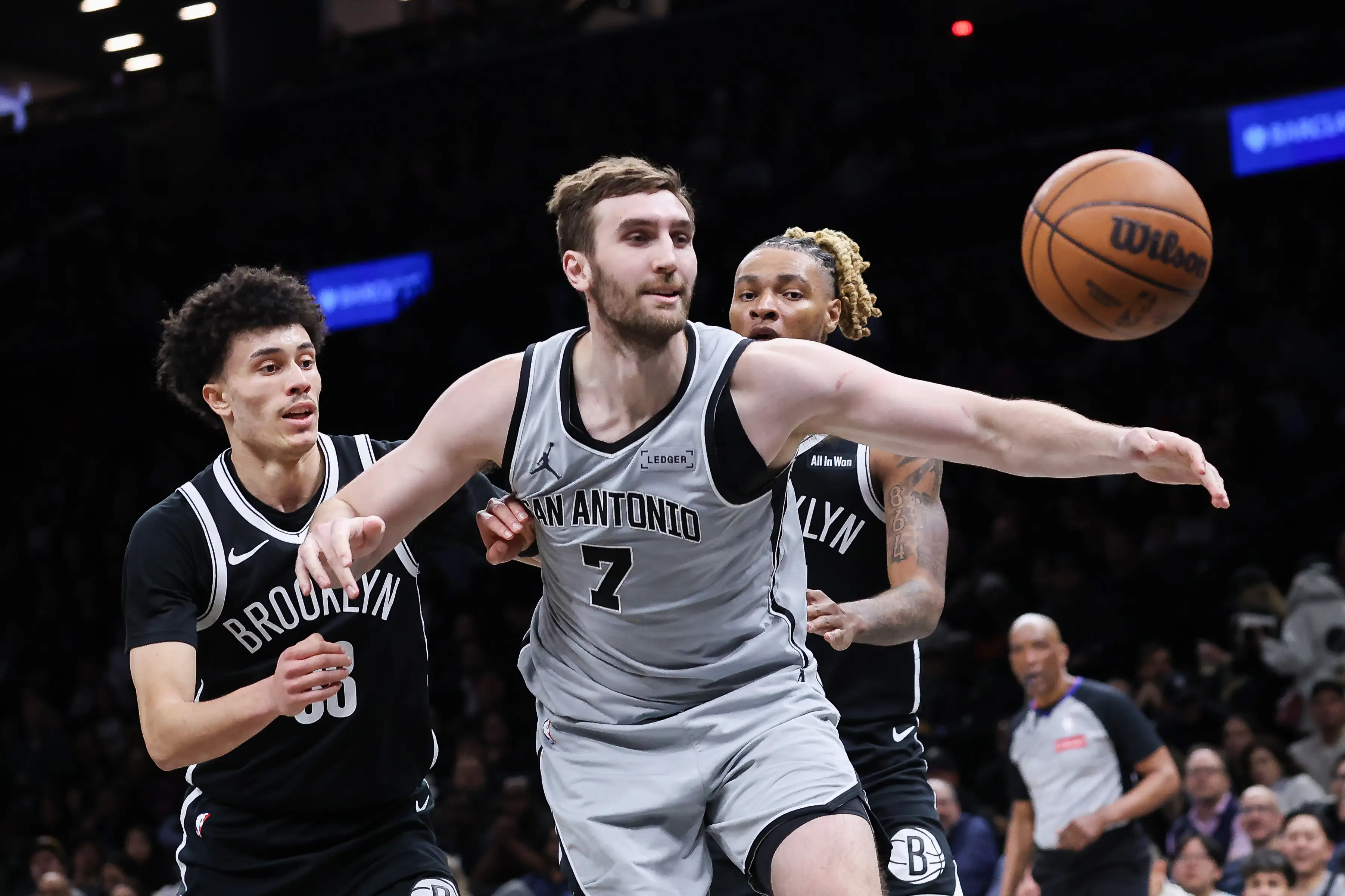Luke Kornet said the event disrespected 'the daughters, wives, sisters, mothers, and partners that we know and love' (Ishika Samant/Getty Images)
