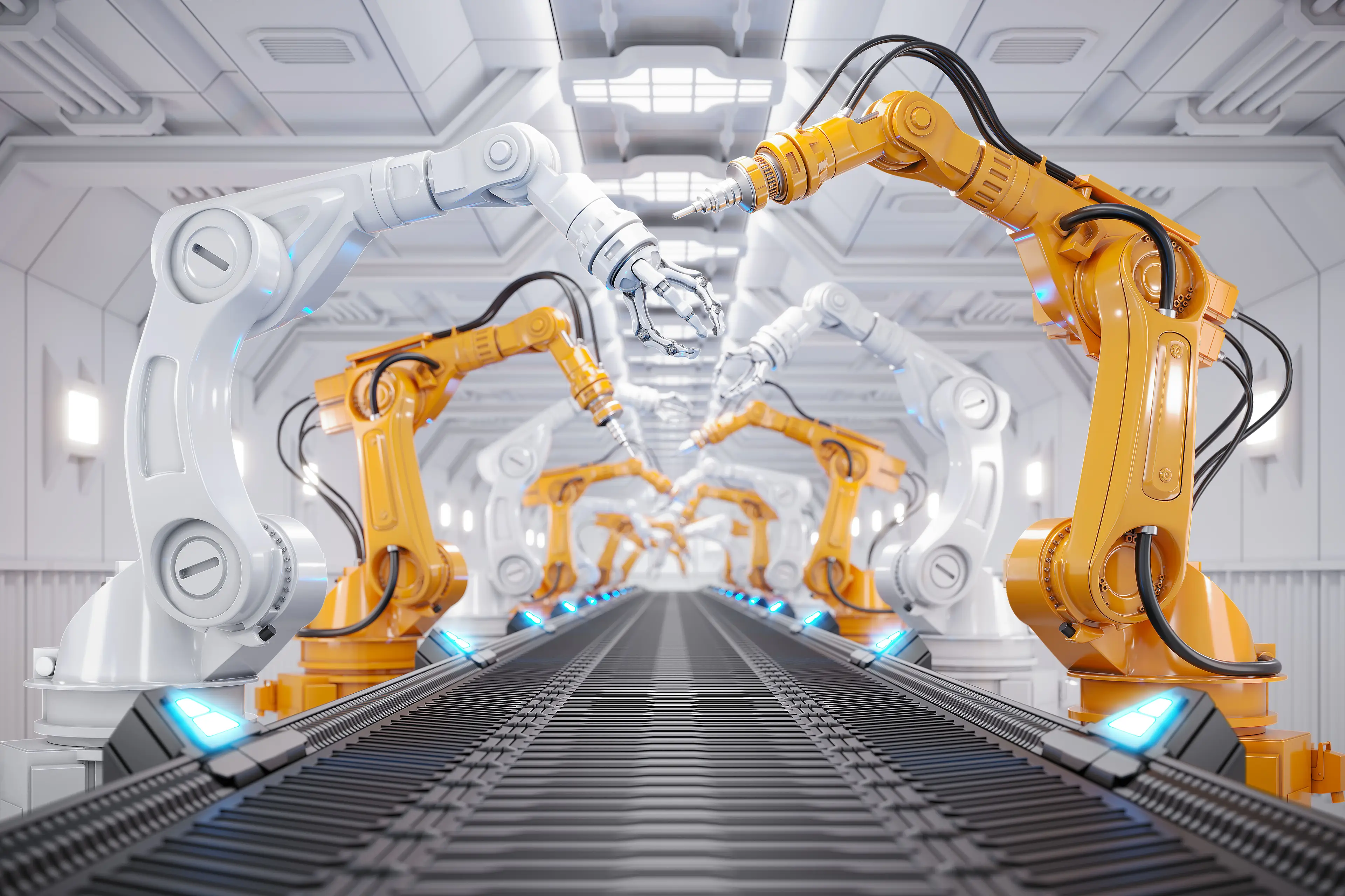 The man had been brought in to check on the robot.