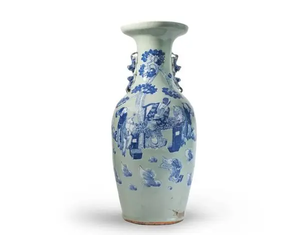 Artefacts like this vase were discovered on the wreck.