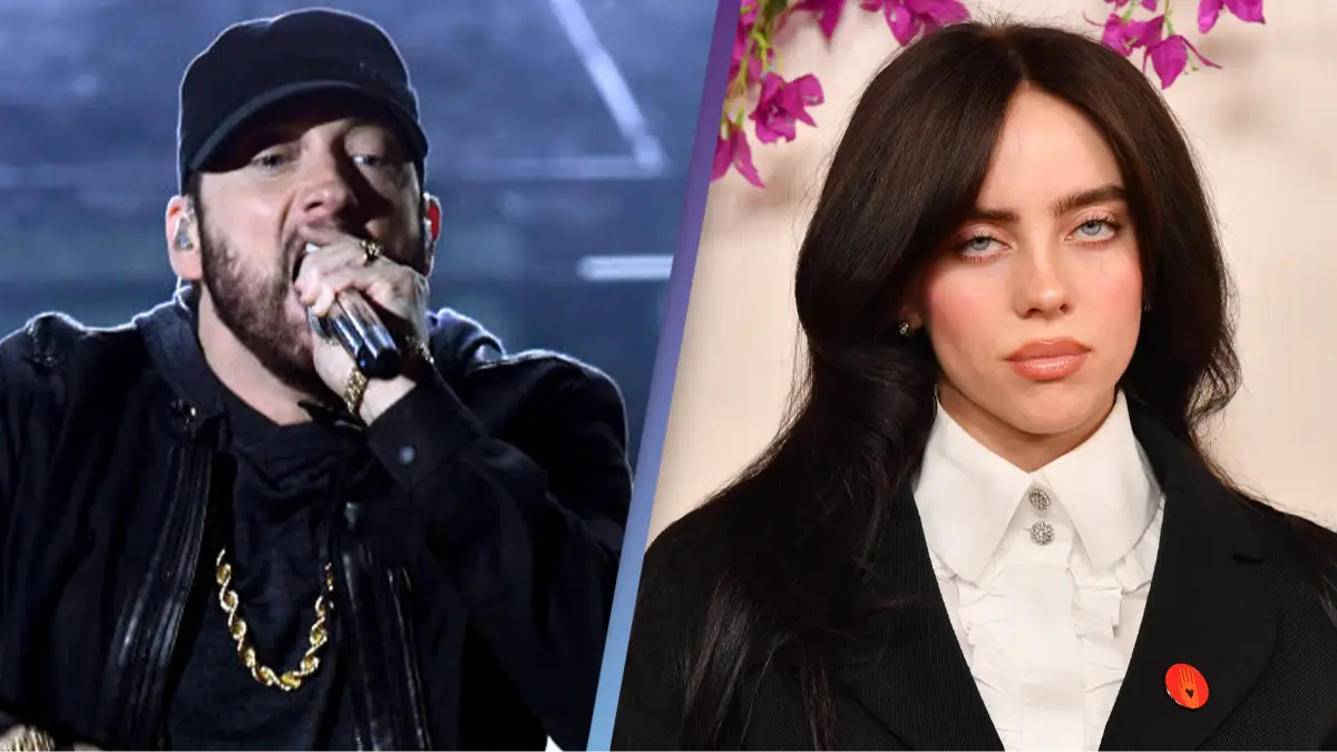 Hidden message Eminem sent to Billie Eilish in song after she said she’s ‘terrified of him’