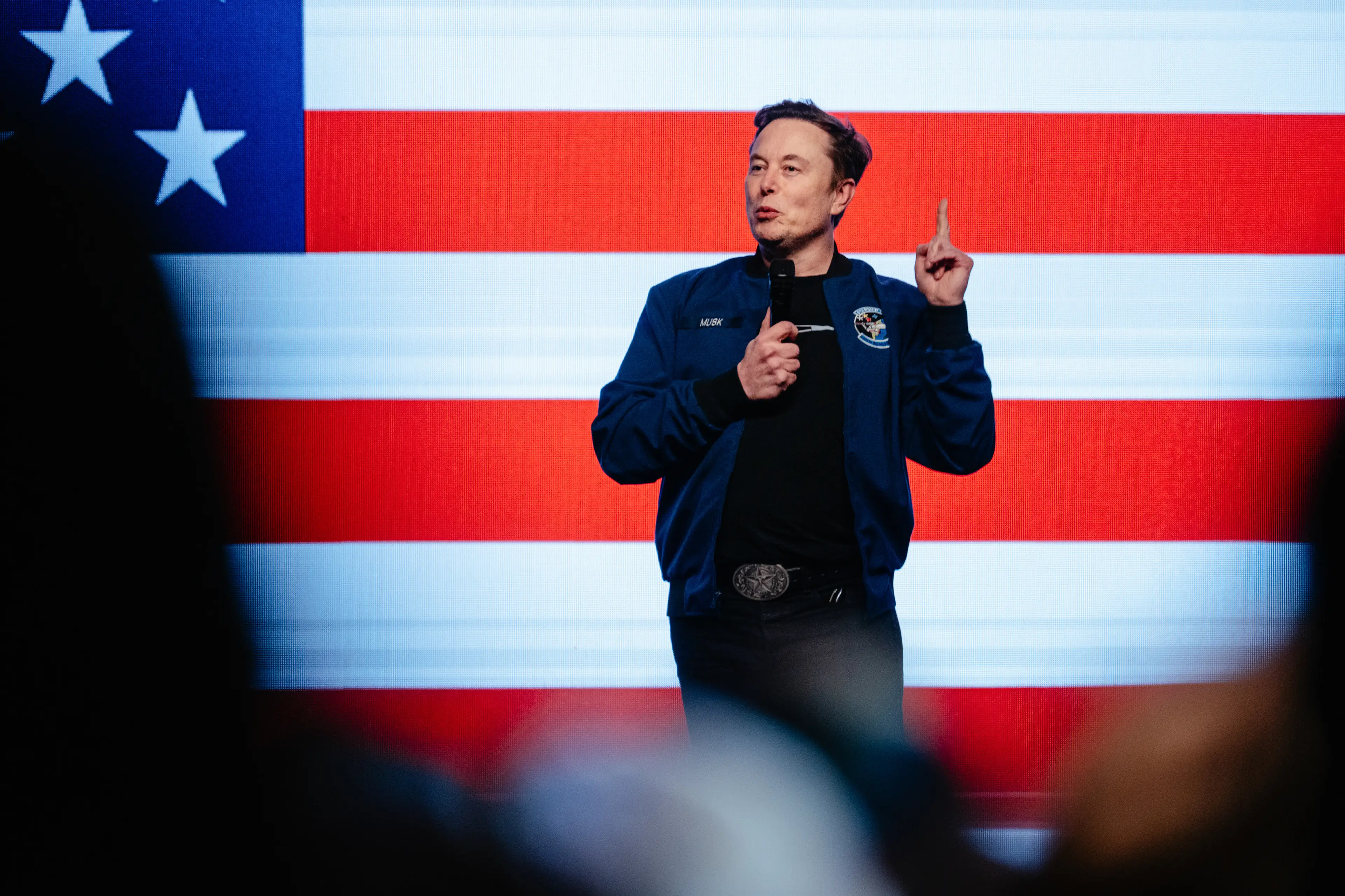 Musk has expressed his desire for 'zero tariffs' between the US and Europe (Jamie Kelter Davis/Bloomberg via Getty Images)