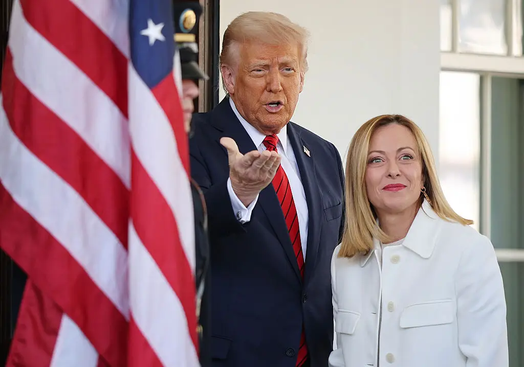 The two were pictured at the White House in 2025. (Win McNamee/Getty Images)