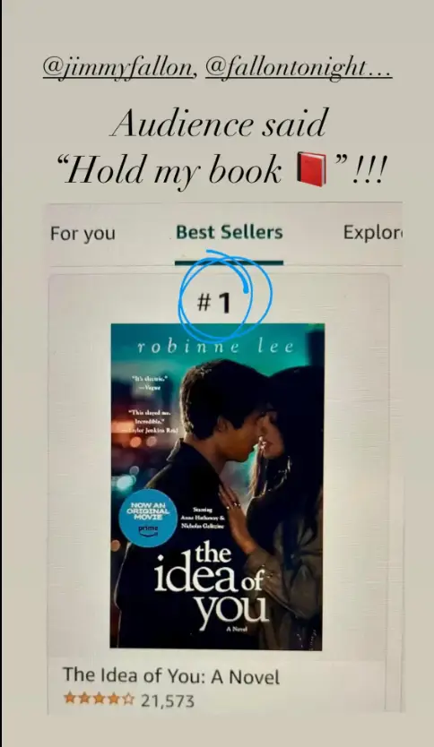 Anne Hathaway's poke at Jimmy Fallon's audience is iconic (Instagram/ @annehathaway)