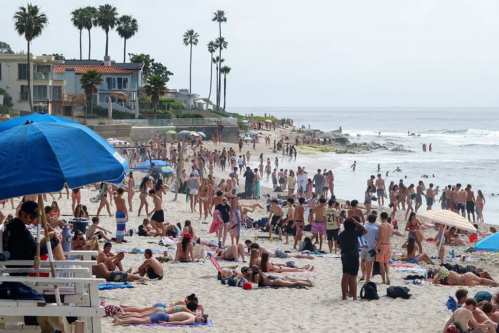 The segment was discussing Spring Break (Kevin Carter/Getty Images)