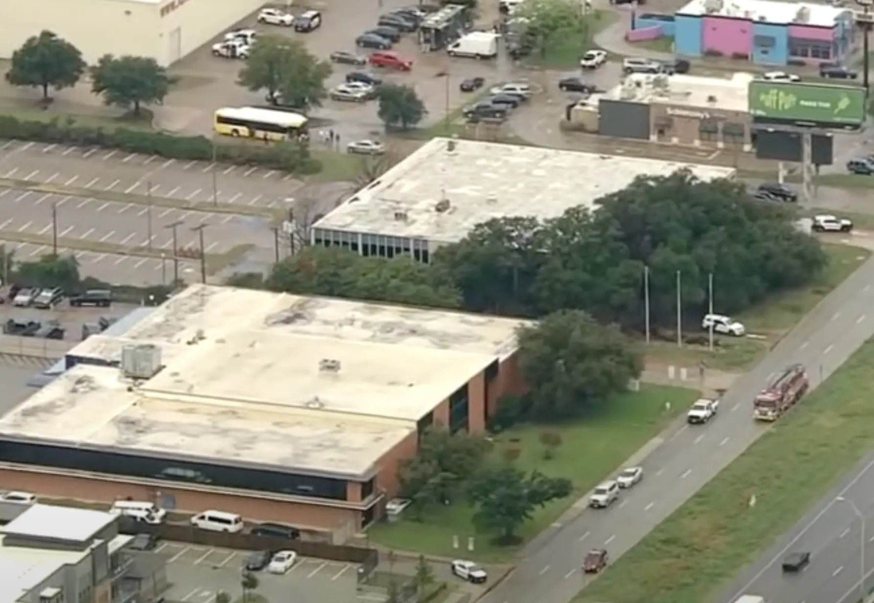 The incident took place at an ICE facility in Dallas, Texas (YouTube/FOX 4 Dallas-Fort Worth)