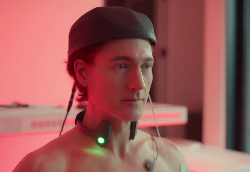 The biohacker is on a unique mission to 'live forever' (Netflix)