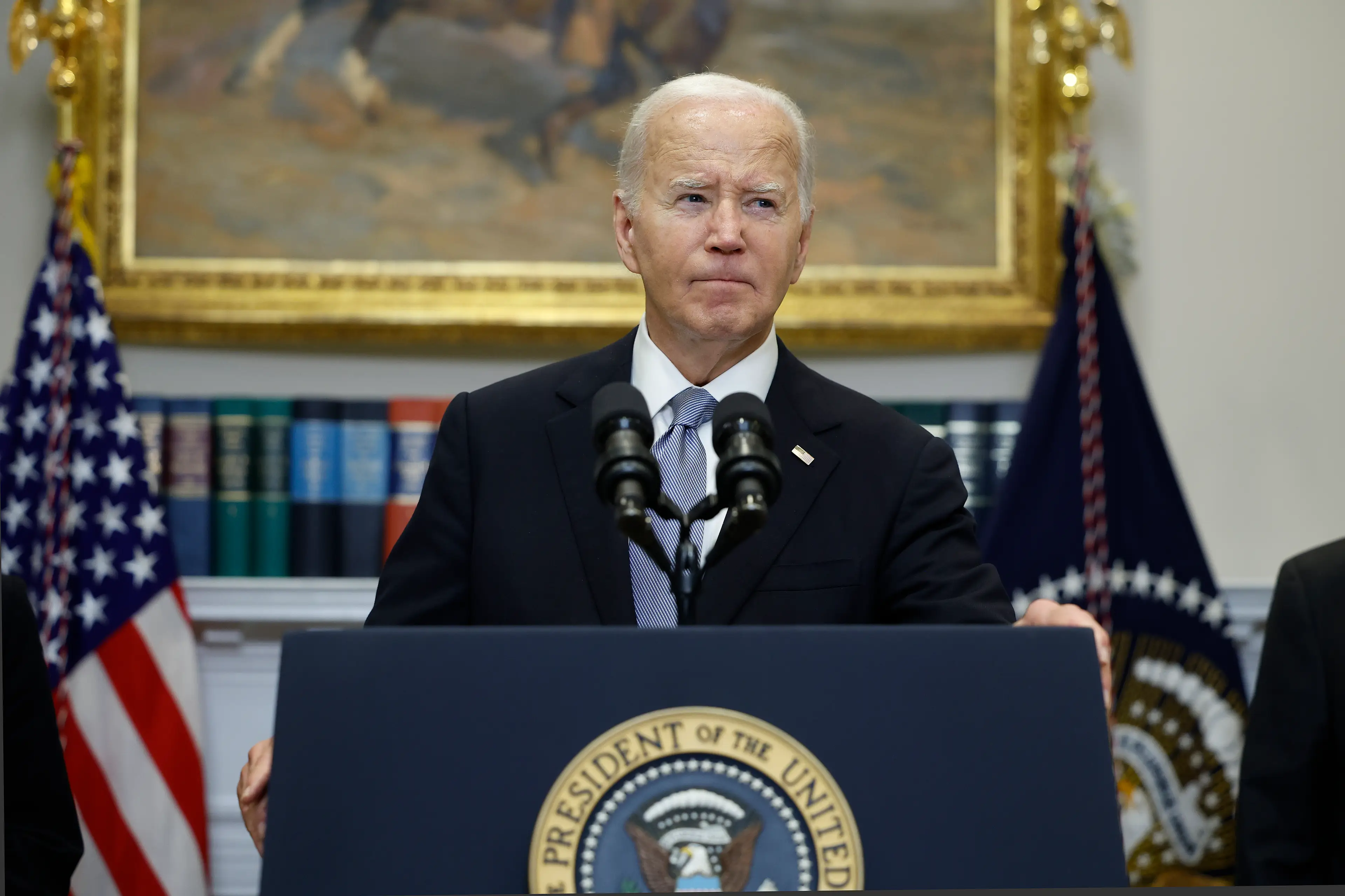 Biden announced he was stepping down on July 21(Kevin Dietsch/Getty Images)