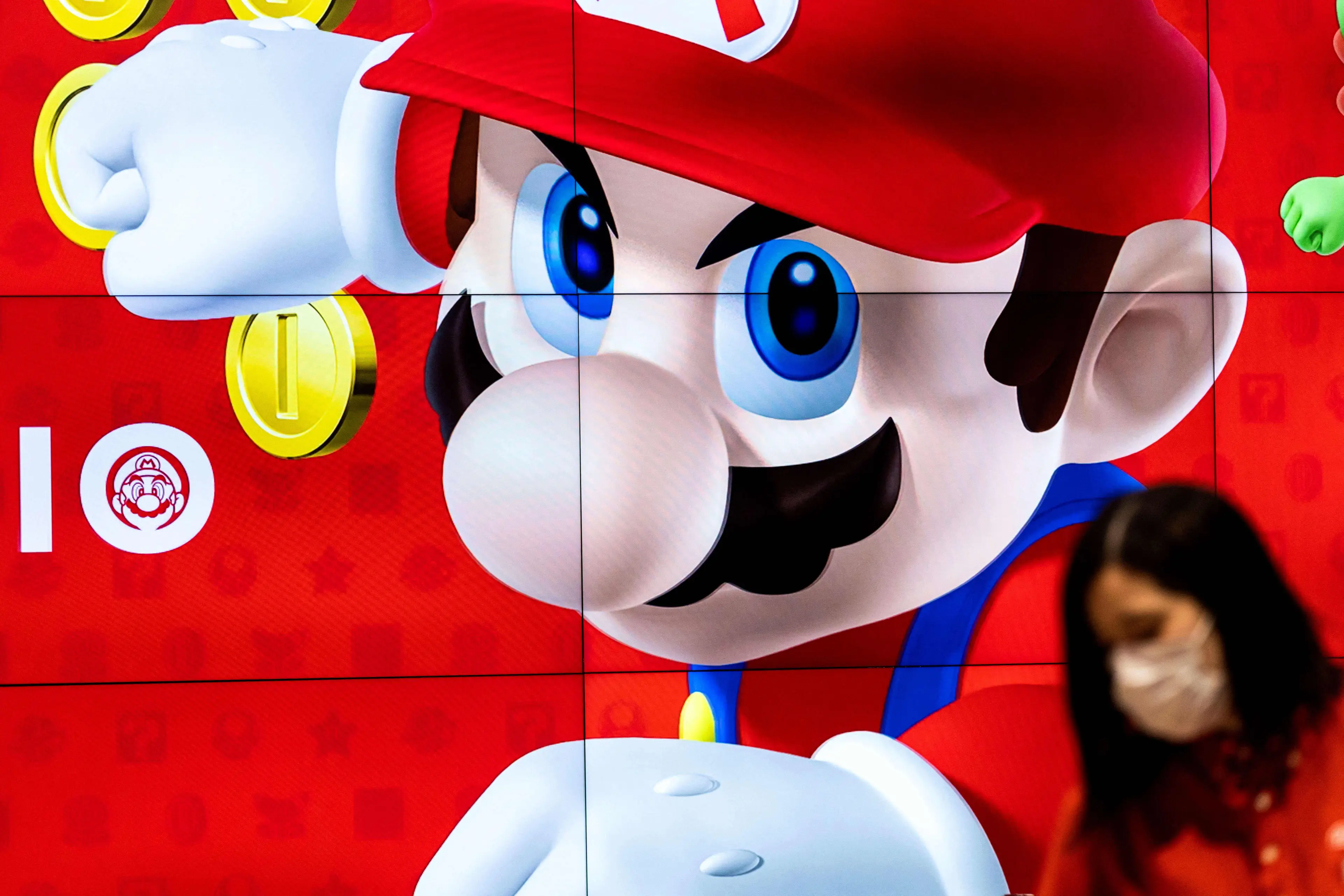 How will Nintendo react to the 'stunning' tattoo? (BEHROUZ MEHRI/AFP via Getty Images)