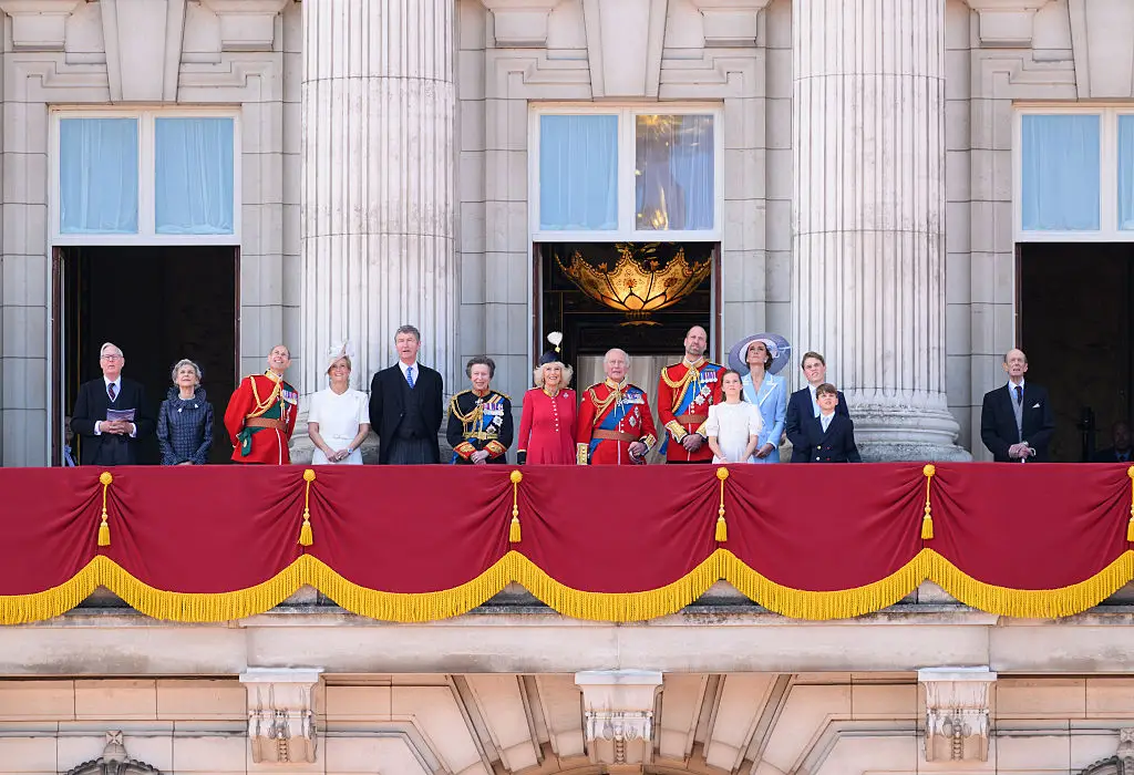 1. Queen Elizabeth II and Prince Philip were associated with the Mountbatten-Windsor surname used by some of their descendants. (Photo by Karwai Tang/WireImage)