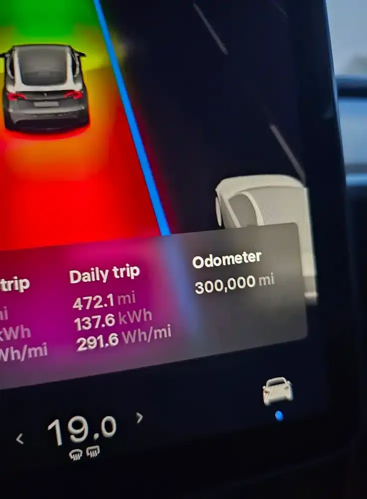 Jason McKnight drove 300,000 miles in three years (Facebook)