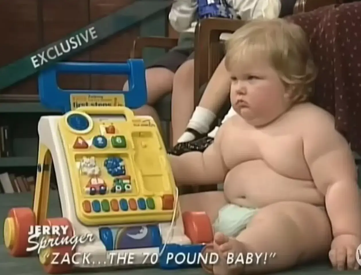 Zach has a condition called Simpson-Golabi-Behmel Syndrome (The Jerry Springer Show/NBC)