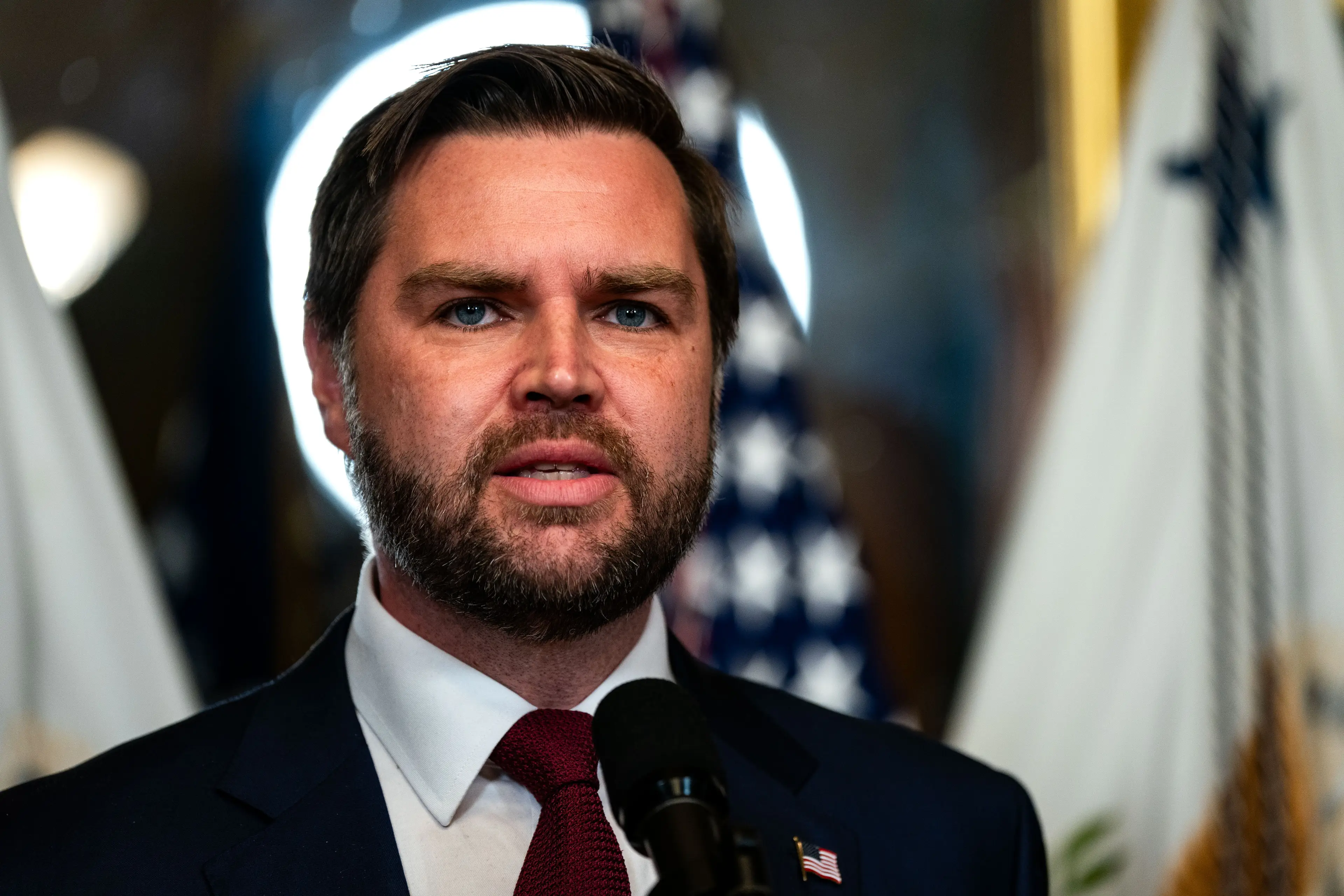 JD Vance was Donald Trump's pick as vice president (Kent Nishimura/Getty Images)