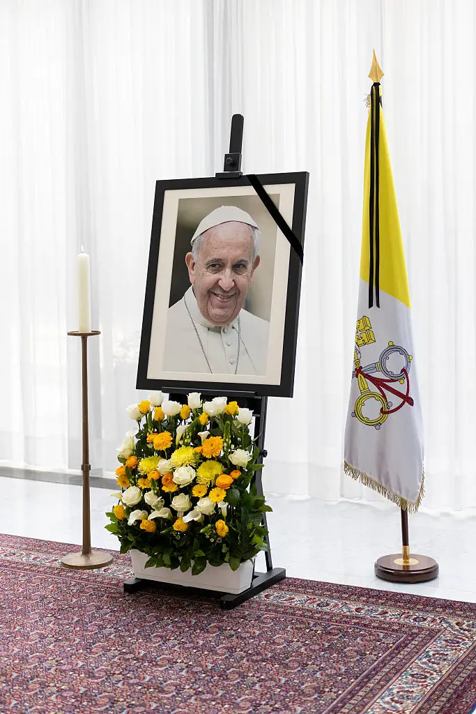 The Pope's funeral will take place tomorrow (Maja Hitij/Getty Images)