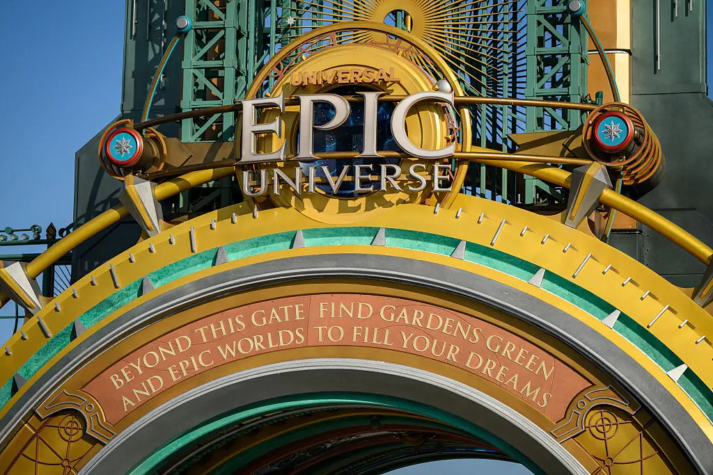 Epic Universe only opened its doors a few months ago (Thomas Simonetti/Bloomberg via Getty Images)
