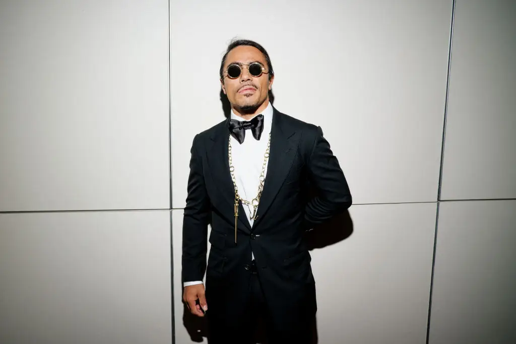 People criticised Salt Bae over the extravagant meal (Gareth Cattermole/Getty Images)