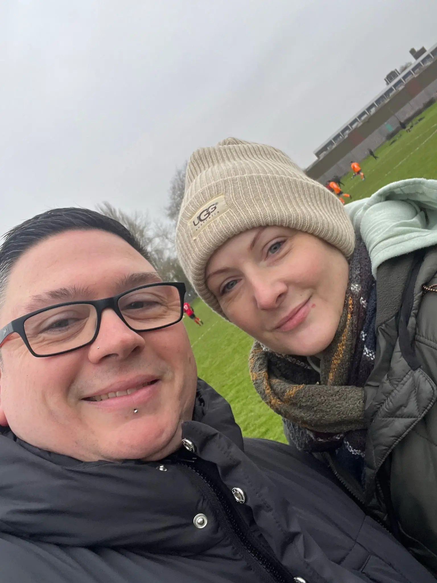 Clair is raising money to marry her partner, Danny (SWNS)