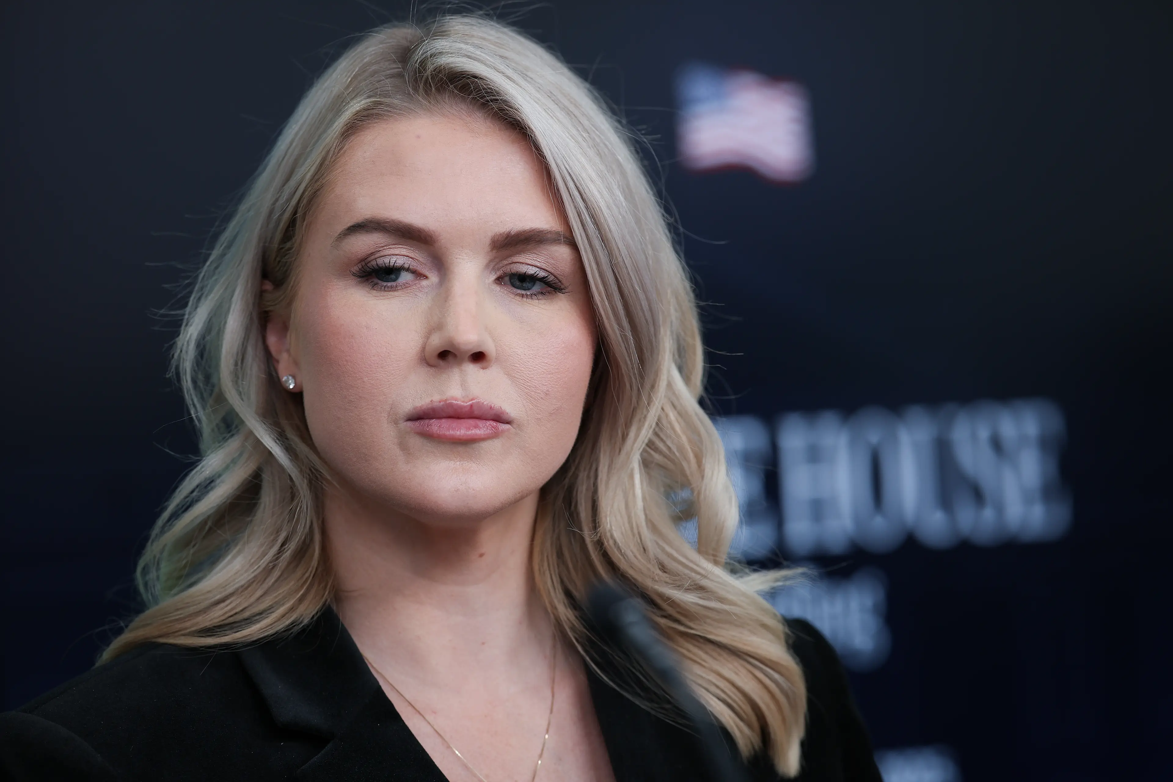 Leavitt is the youngest ever White House press secretary (Win McNamee/Getty Images)