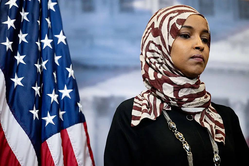 The representative accused Trump of 'targeting' her for ten years. (Daniel Heuer/Bloomberg via Getty Images)