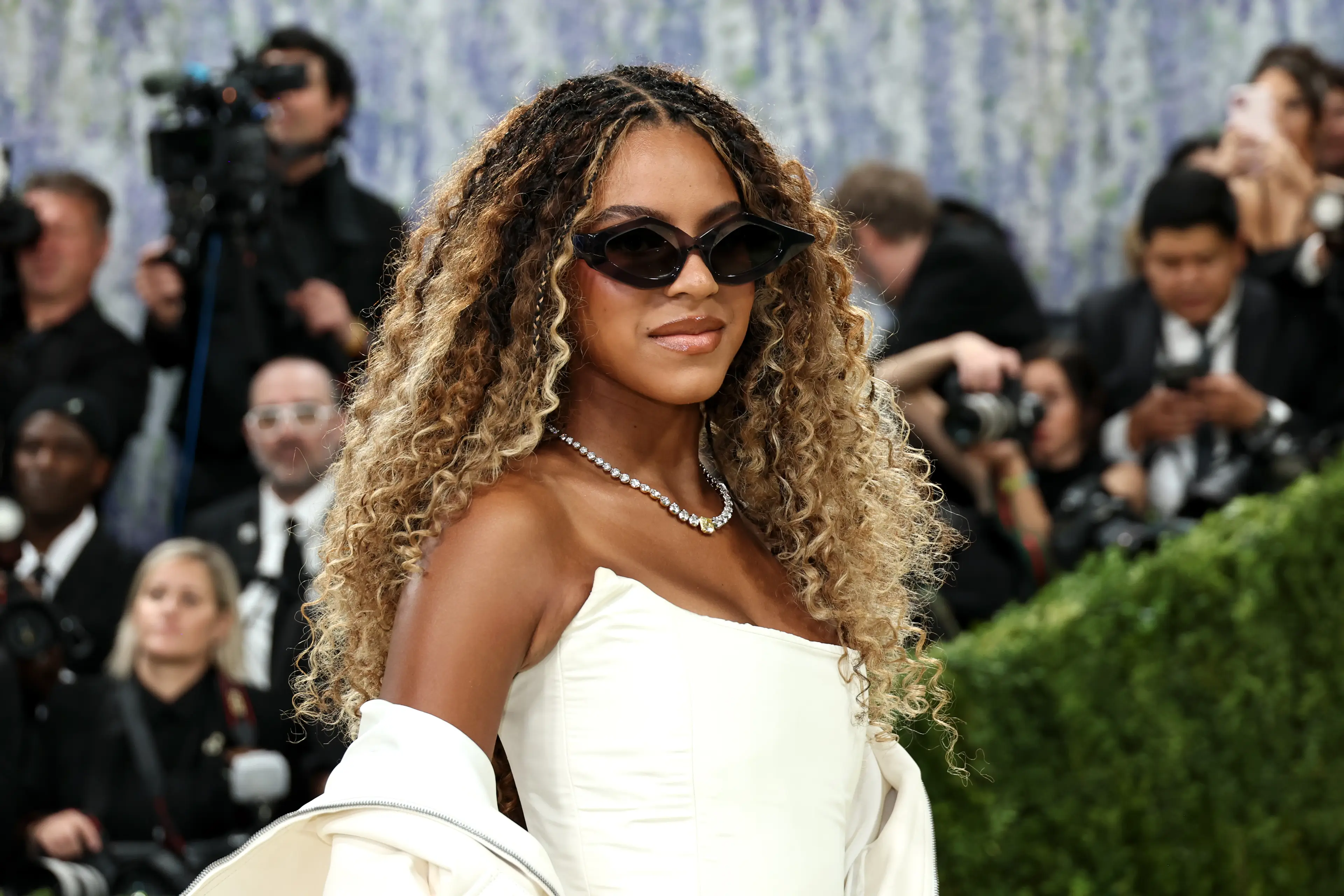 Blue Ivy attended last night's Met Gala (Jamie McCarthy/Getty Images)