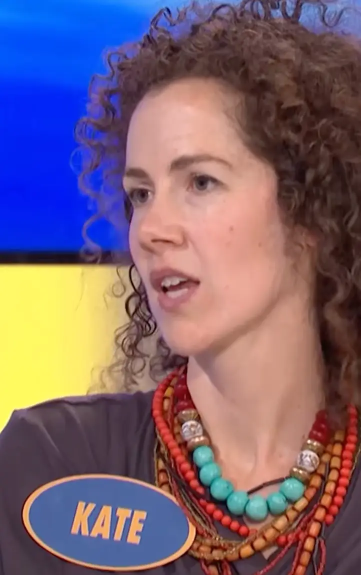 Contestant Kate appeared on the show (Instagram/ @familyfeud) 