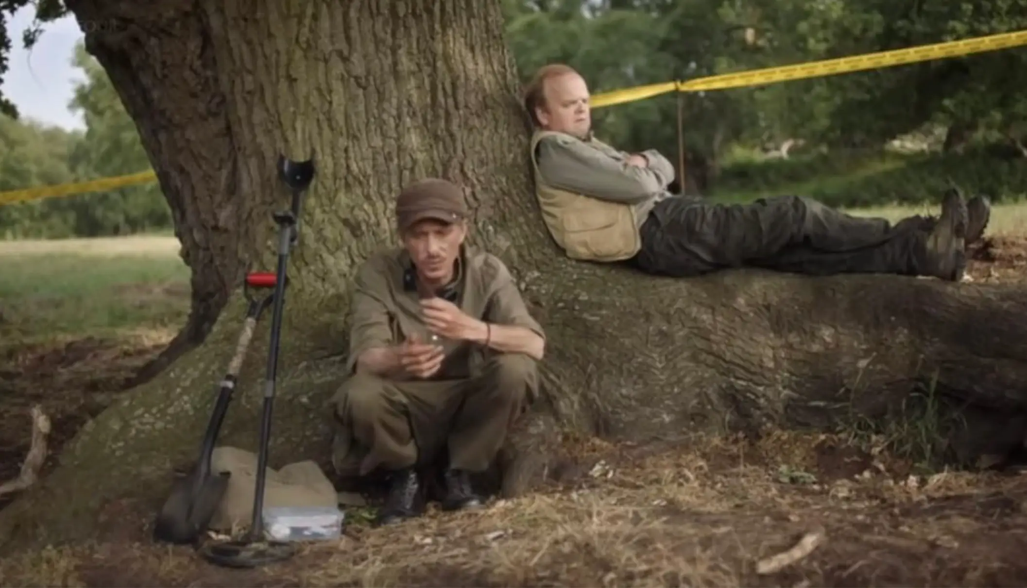 Mackenzie Crook and Toby Jones lead the 'unforgettable' drama (BBC)