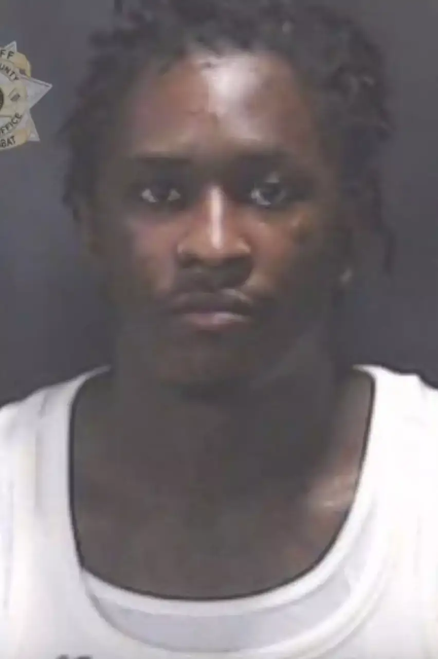 Young Thug is currently on trial for a number of charged including attempted murder (Fulton County Sheriff's Office)