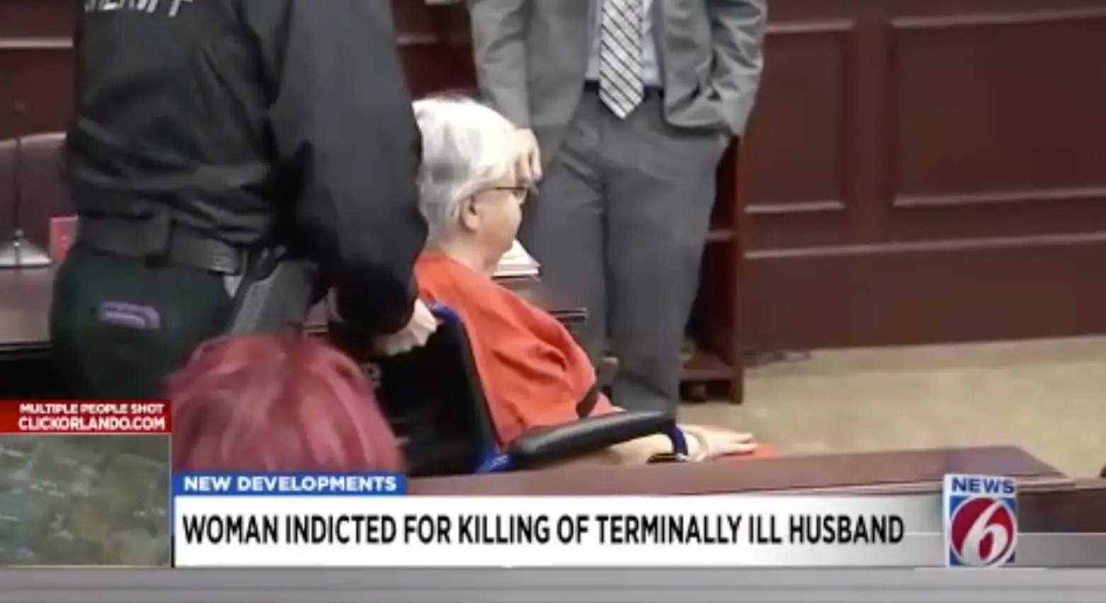 Currently, Ellen Gilland is in prison without bond.