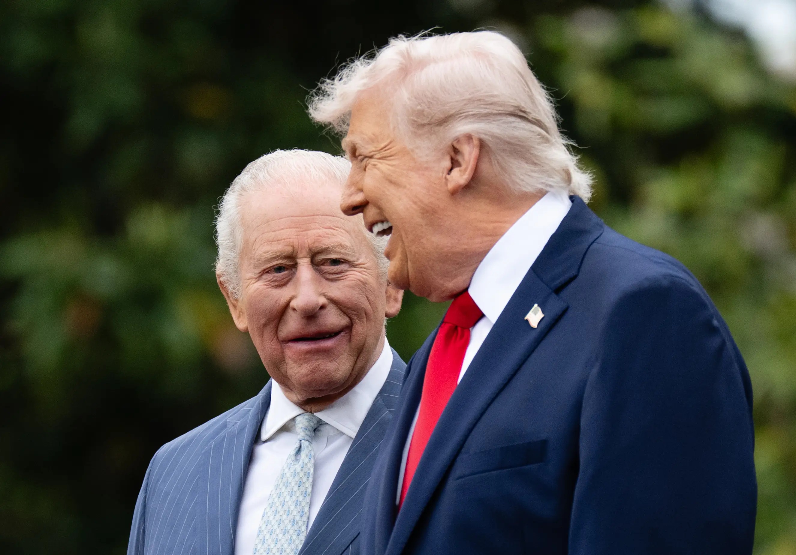 Donald Trump has hosted the King this week (Samir Hussein/WireImage)