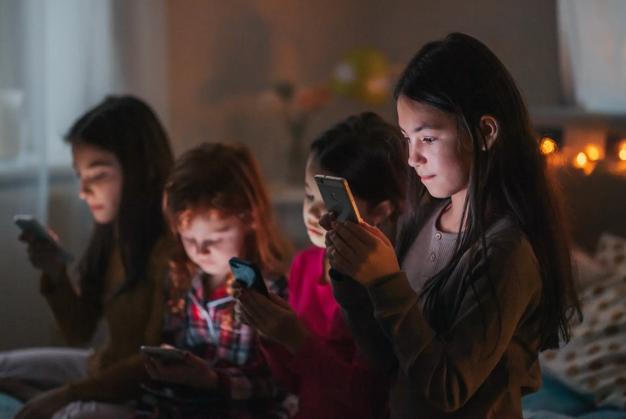 The study found that increased screen time could lead to behavioral and emotional issues  (Getty Stock Image)
