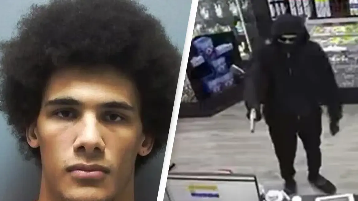 Teen charged after taking mask off mid-robbery and claiming it was a YouTube prank