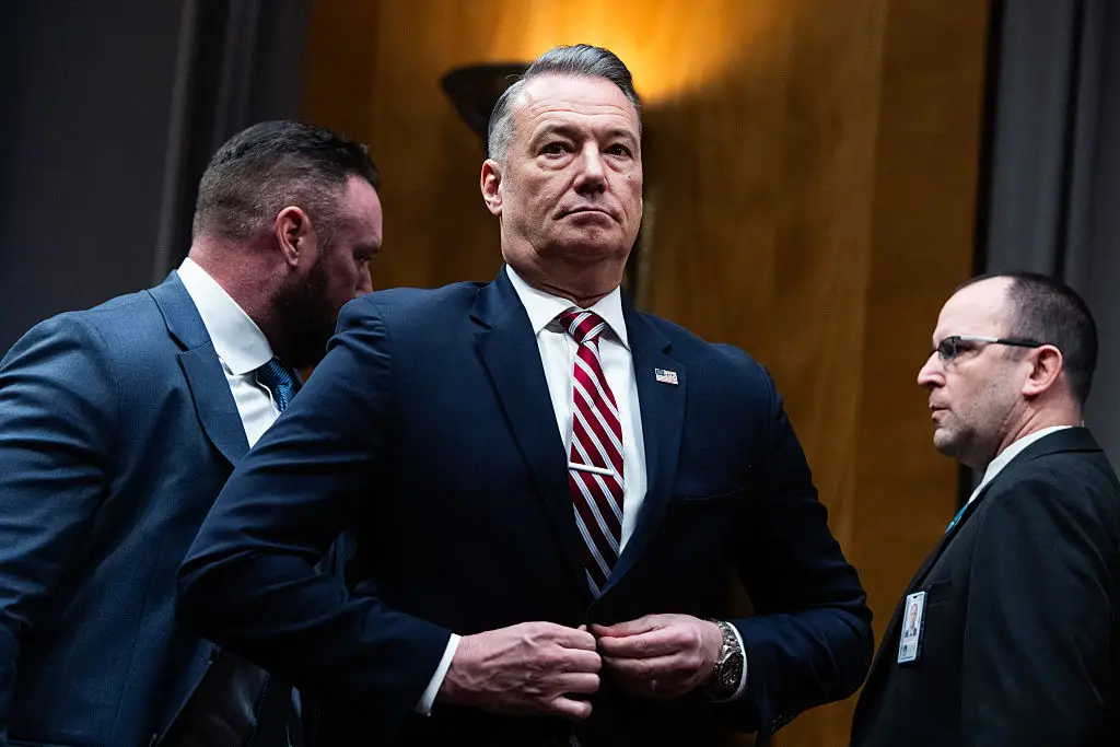 ICE's interim chief Todd Lyons testified before Congress this week about his agents' use of deadly force in Minneapolis (Tom Williams/CQ-Roll Call, Inc via Getty Images)