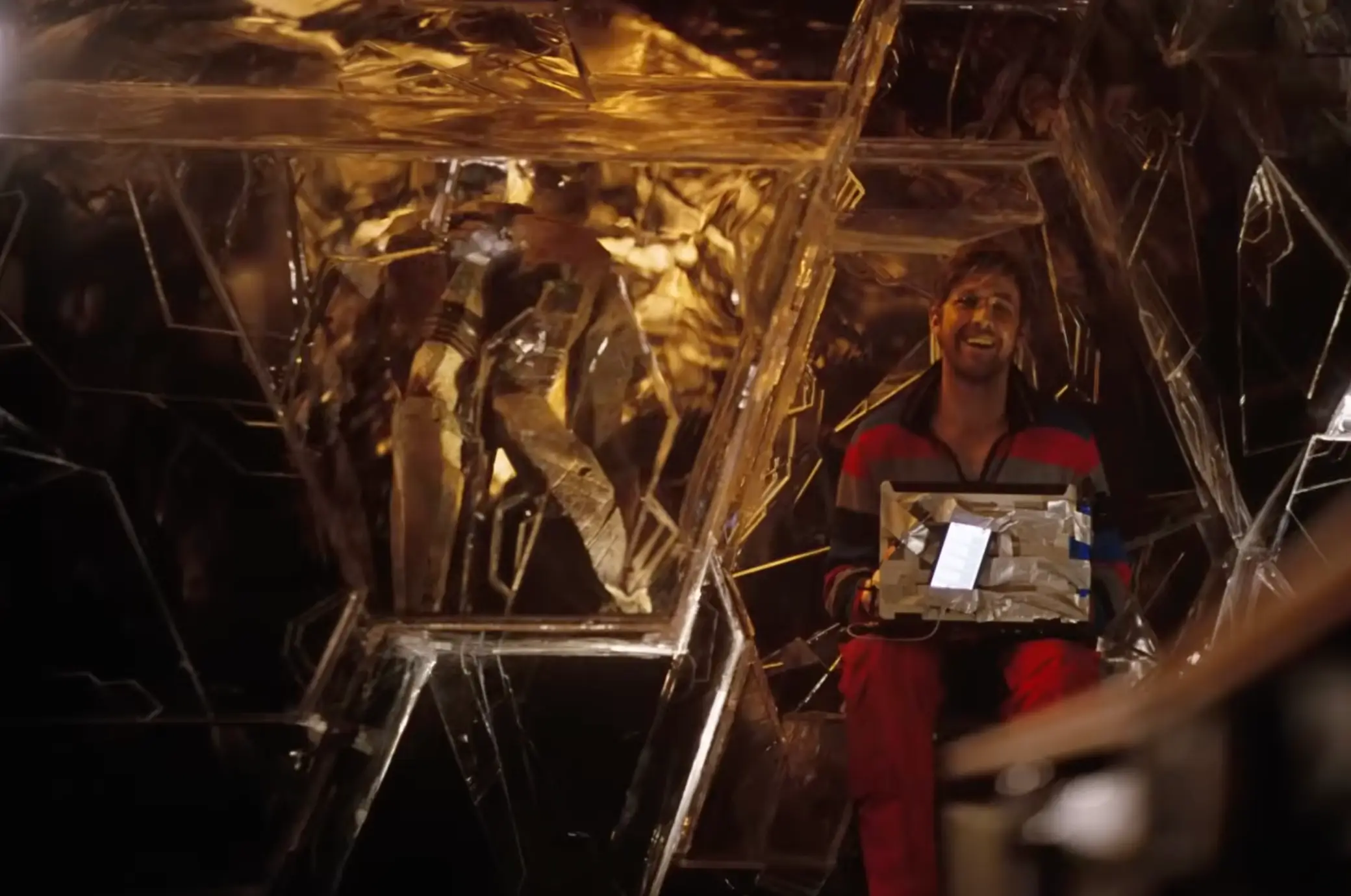 Ryan Gosling plays fictional school teacher Ryland Grace in the sci-fi blockbuster (Amazon MGM Studios)