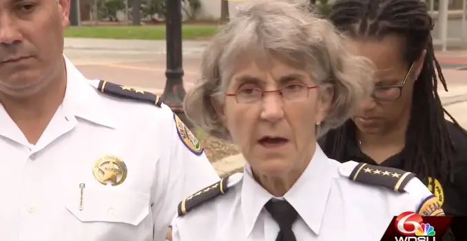 NOPD Superintendent Anne Kirkpatrick confirmed the officer was injured (WDSU)