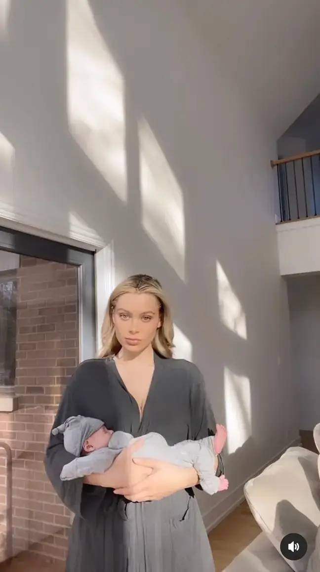 The social media star had a baby boy this year.