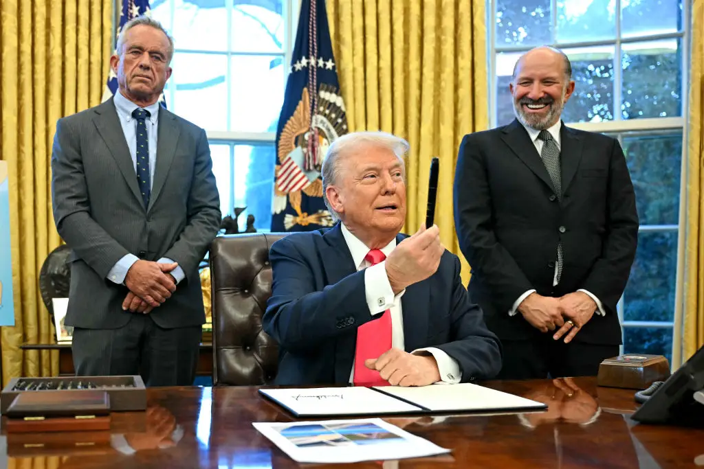 President Donald Trump has been opened about his bid to tackle immigration (JIM WATSON/AFP via Getty Images)