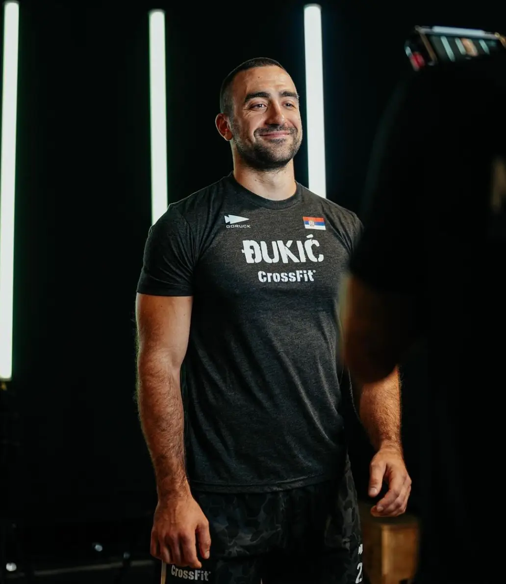 Lazar Đukić went missing during the 800-meter swim portion at the Fort Worth Marine Creek Lake in Texas. (Instagram/@lazadjukic)