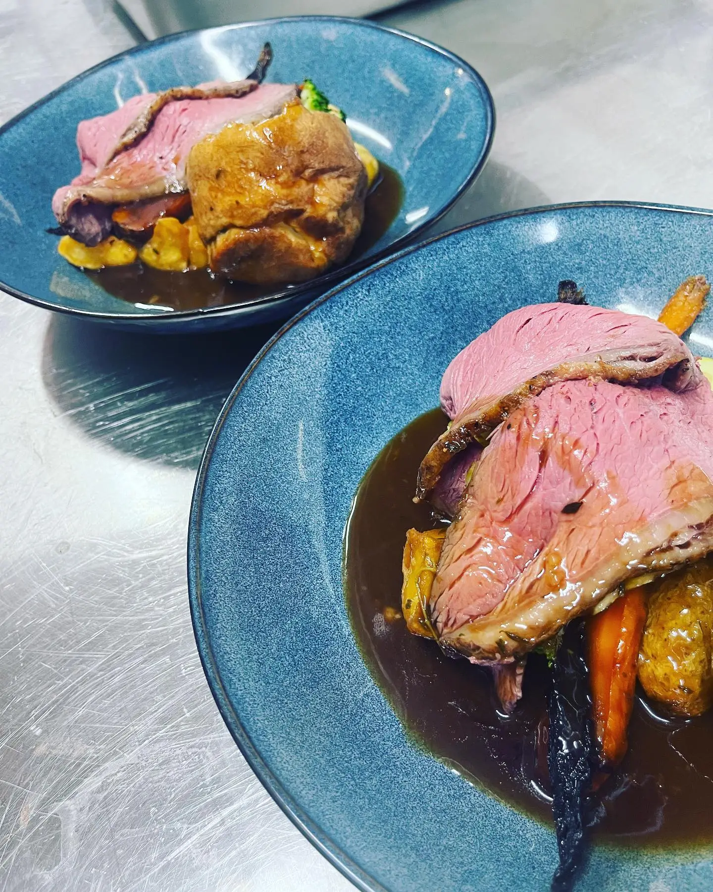 Some of the food from the restaurant.