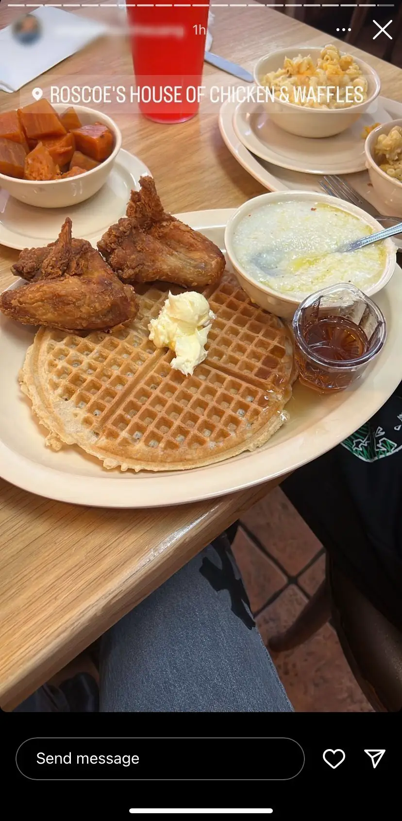 The Instagram post which may have alerted the killer to PnB Rock's location.