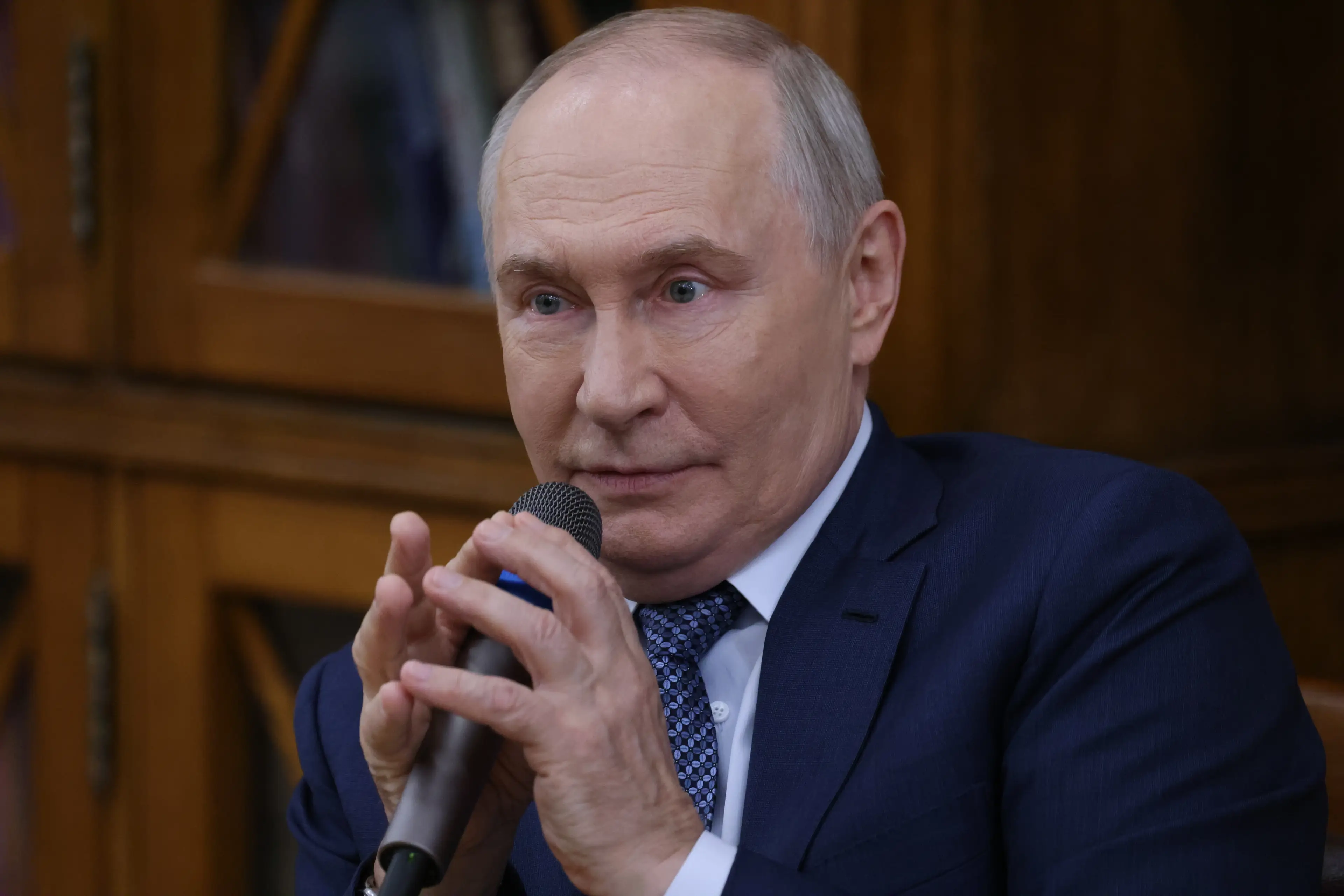 Putin is taking risks every day by continuing the war, according to Rosin (Contributor/Getty Images)