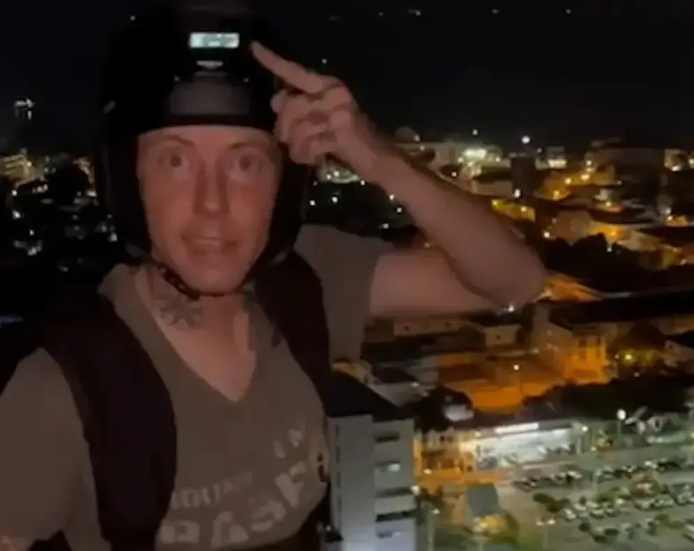 Odinson jumped from a 29 storey building.