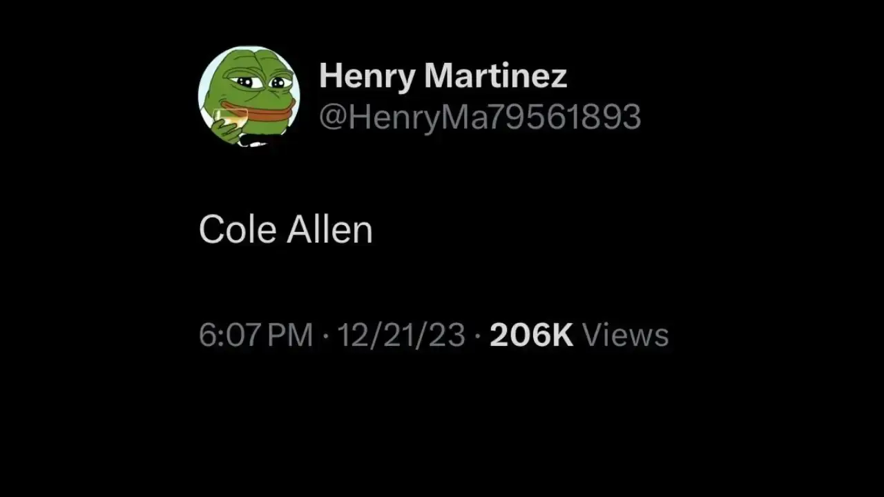 The time traveling tweet has sparked some wild conspiracy theories (X)