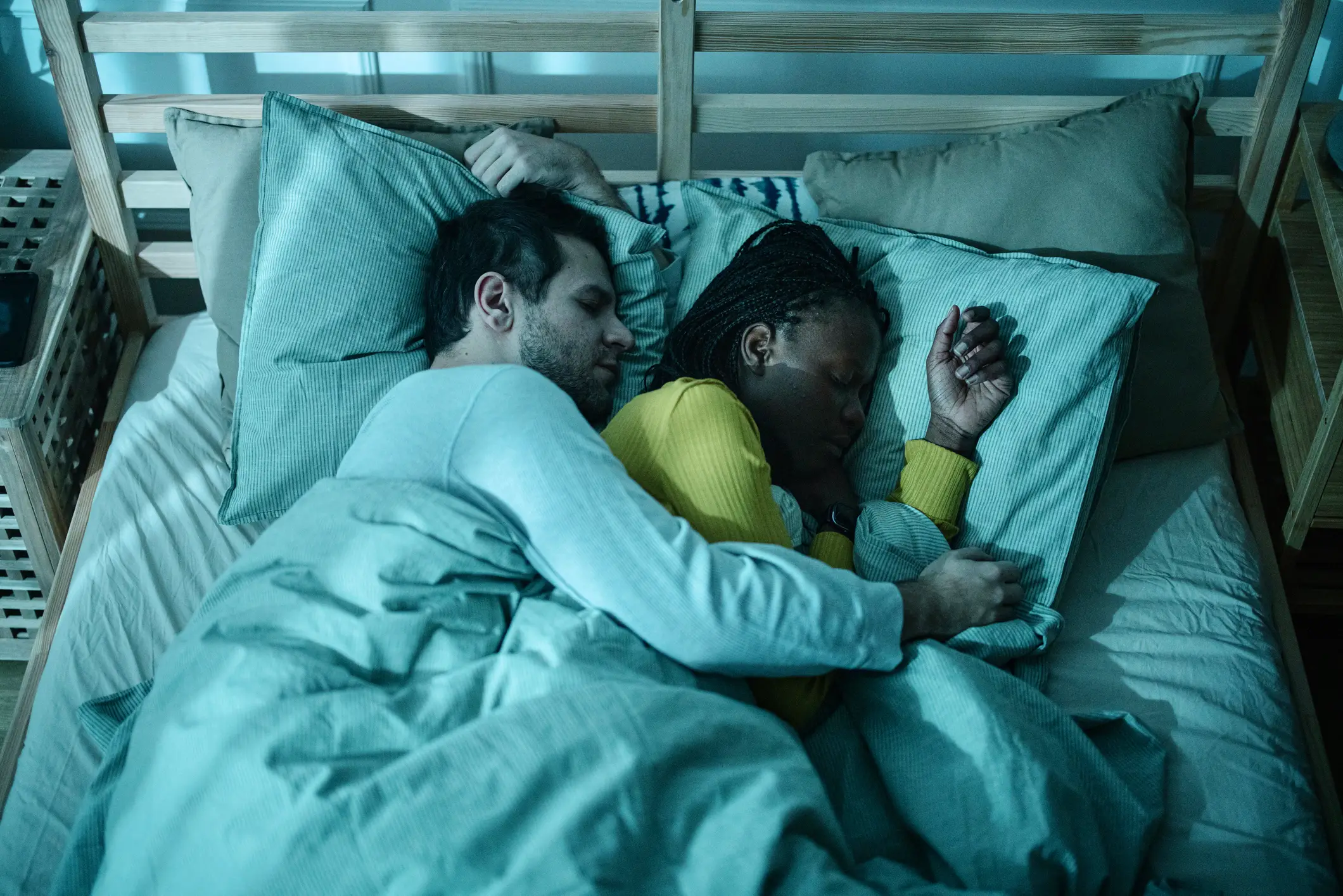 Critics have argued that sleeping apart is much less intimate (Getty Stock)