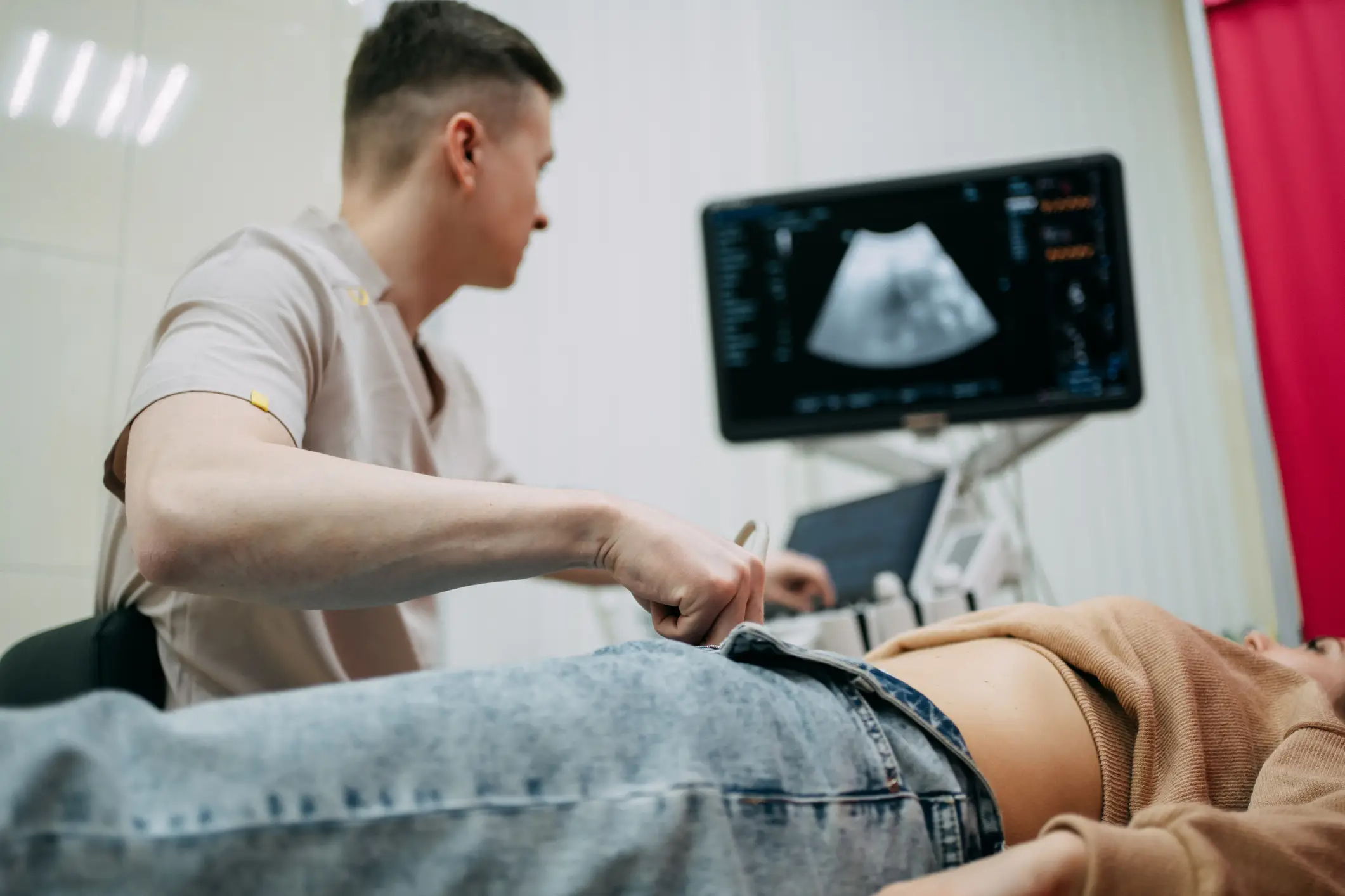 Doctors thought the teen was pregnant after an ultrasound (Getty Stock)