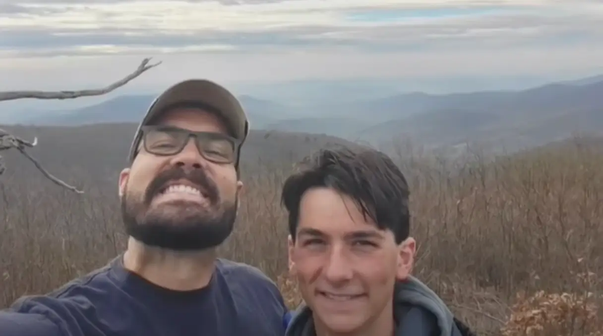 Zane Wach fell off a mountain due to altitude sickness last month (YouTube/News 3 Las Vegas)